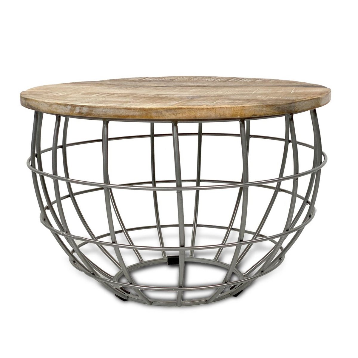 Table basse LEXA en bois et métal — vue produit 3