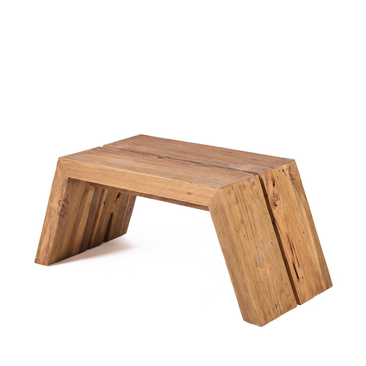 Table basse en bois de teck KAORI – 55CM