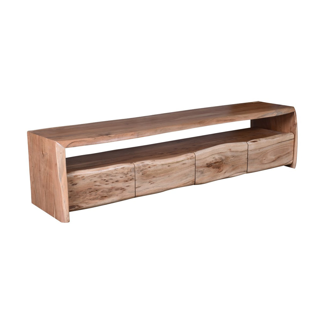Meuble TV KENZO – Bois Massif Naturel | 190 cm
