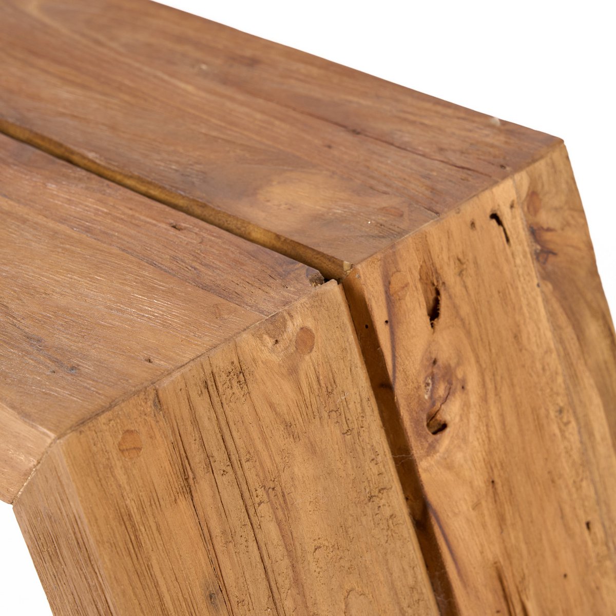 Table basse en bois de teck KAORI – 55CM