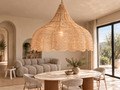 Suspension CÉLESTE – Fibre Naturelle XXL