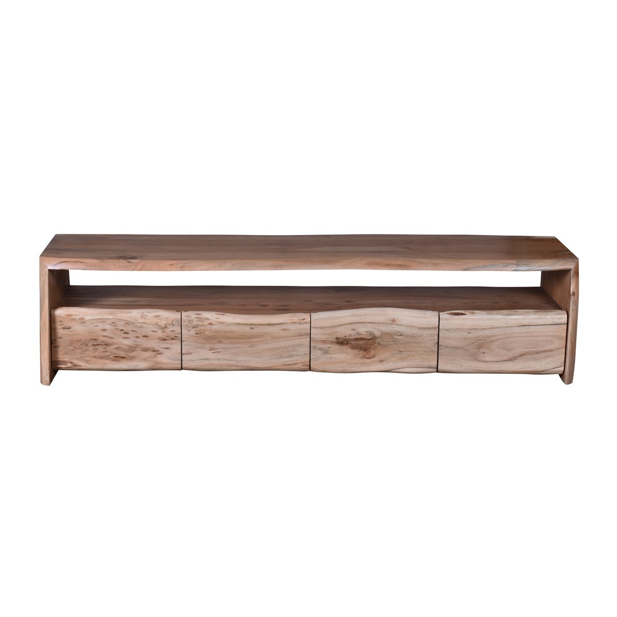 Meuble TV KENZO – Bois Massif Naturel | 190 cm