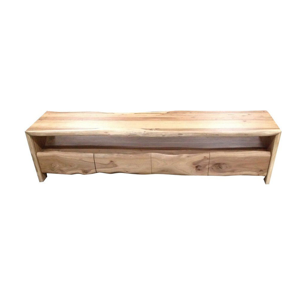 Meuble TV KENZO – Bois Massif Naturel | 190 cm