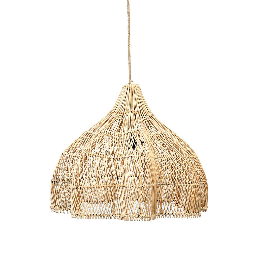 Suspension SOLA en rotin naturel — vue produit 2