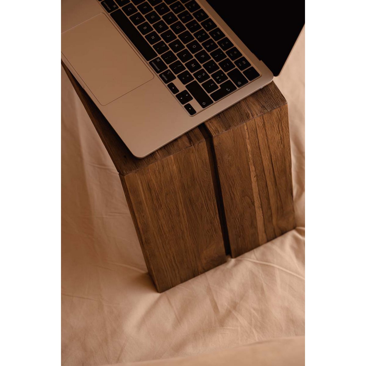 Table basse en bois de teck KAORI – 55CM