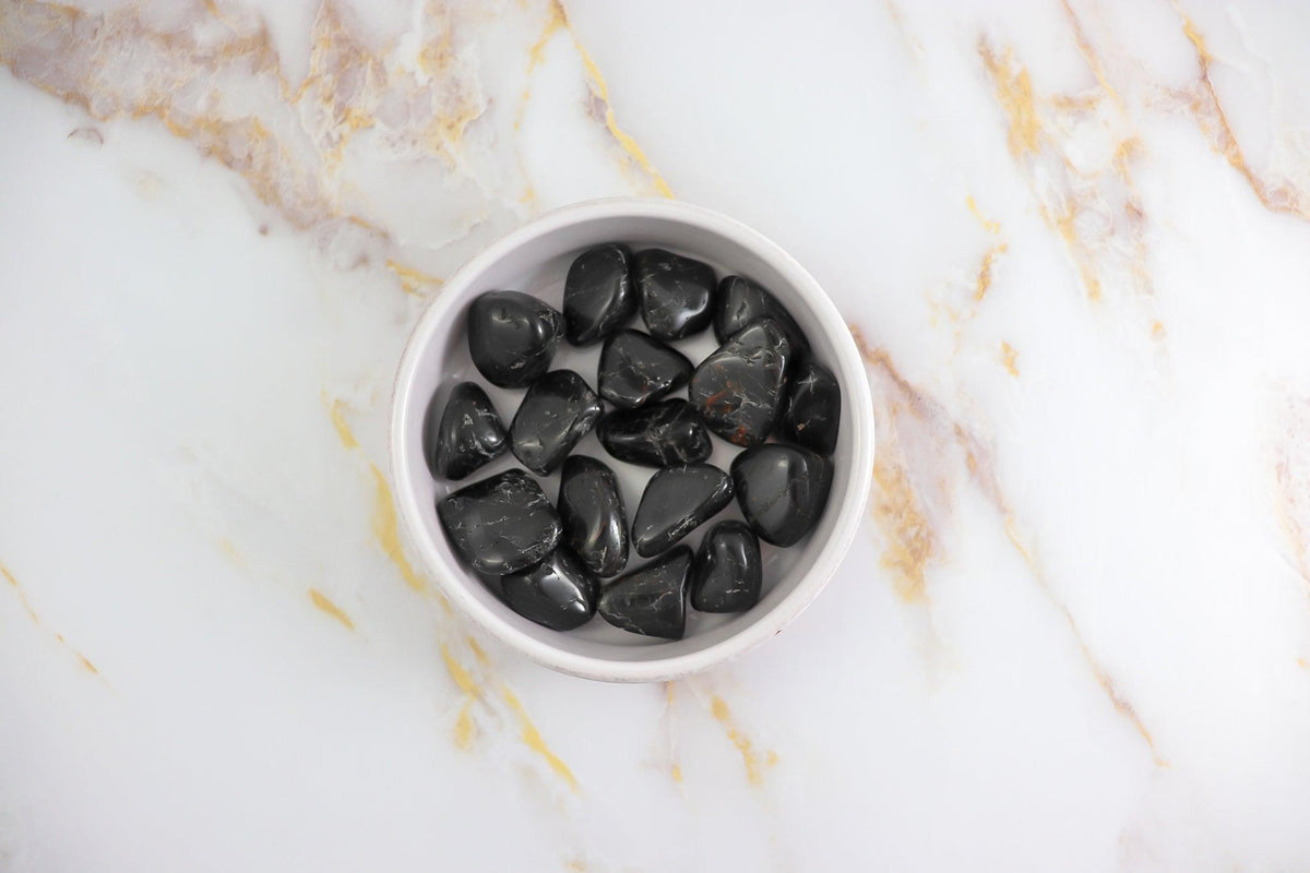 Black Tourmaline Rolled Stone